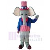 Éléphant costume de mascotte