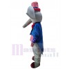 Éléphant costume de mascotte