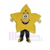 Jaune Comic Star Mascotte Costume