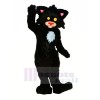 Noir Minou Chat Mascotte Les costumes Animal