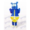Ours bleu Costume mascotte monstre mignonne de dessin animé