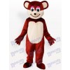 Costume drôle de mascotte d'ours brun