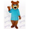 Bleu Ours Animal Costume de mascotte