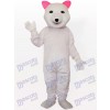 Costume de mascotte adulte ours polaire rose