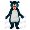Déguisement d'ours bleu mascotte animal