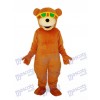 Ours avec lunettes de soleil vert mascotte costume adulte Animal