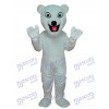 Costume adulte mascotte ours polaire blanc