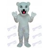 Costume adulte mascotte ours polaire blanc