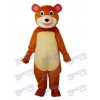 Ours à bouche ronde mascotte Costume adulte Animal