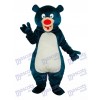 Déguisement d'ours bleu mascotte animal