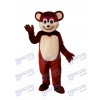 Costume adulte mascotte ours brun