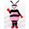Costume de mascotte adulte insecte rose abeille