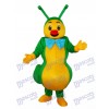 Costume de mascotte verte fourmis insecte