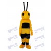 Costume de mascotte noire et jaune pour mascotte adulte