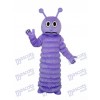 Costume de mascotte pourpre mascotte adulte insecte