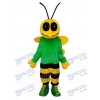 Mascotte de l'abeille verte Costume adulte Insecte