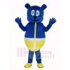 Bleu Ours Monstre Mascotte Costume Dessin animé