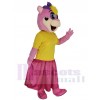 Ours pipi costume de mascotte