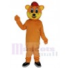 Ours pipi costume de mascotte