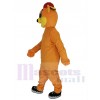 Ours pipi costume de mascotte