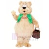 Mignonne Baie Ours Mascotte Les costumes Animal