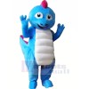 Gros Bleu Dragon Mascotte Les costumes Animal