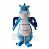 Mignonne Bleu Dinosaure Mascotte Les costumes Animal