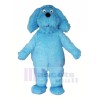 Bleu Velu Chien Mascotte Les costumes Animal