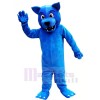 Marrant Bleu Léopard Mascotte Les costumes Animal