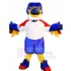 Bleu Thunderbird Mascotte Les costumes Animal