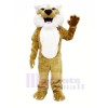 marron Lynx Mascotte Les costumes Animal