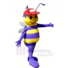 Garçon abeille avec rouge Chapeau Mascotte Les costumes Animal
