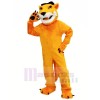 marron Puma avec Longue Barbe Mascotte Les costumes Animal