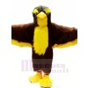 marron et Jaune Aigle Mascotte Les costumes Animal