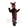 marron Poids léger Cheval Mascotte Les costumes Animal