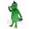 vert Dinosaure Mascotte Costume Adulte