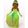 Costume de mascotte de princesse marron foncé