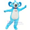 Mignonne Bleu Copain Chien Mascotte Les costumes Animal