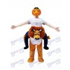 Costume Piggy Back Madagascar Alex le Lion Costume Mascotte Carry Me