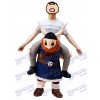 Piggyback Viking Carry Me Ride sur Vikings Costume de mascotte Saxon médiévale