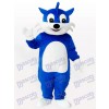 Costume de mascotte adulte chat bleu