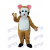Petit Costume Adulte Mascotte Bobcat Brun Animal