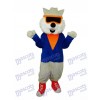 Costume de chat mascotte adulte Costume animal