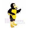 Jaune et Noir Coucou Oiseau Mascotte Les costumes Animal