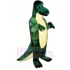 vert Dinosaure Adulte Mascotte Les costumes Animal