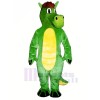 vert Dopey Dragon Mascotte Les costumes Animal