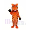 Tigre brun rouge Mascot Costume Adulte Livraison gratuite
