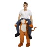 Gorille Singe Porter moi Balade sur Halloween Noël Costume pour Adulte/enfant