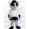 Costume drôle mascotte adulte vache bizarre