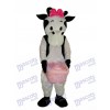 Costume de mascotte de vache arc-en-ciel rose Animal